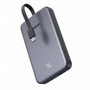 Baterie Externă PB526 10000mAh 20W Cablu USB-C Integrat Gri Ugreen