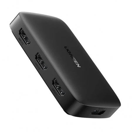 Switch video CM332 4K la 30Hz 3 x HDMI switch and HDMI splitter negru - Ugreen