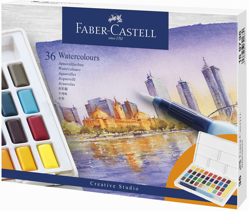 Acuarele Creative Studio 36 Culori Faber-Castell
