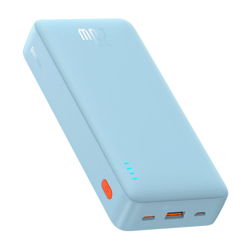 Baterie Externă Airpow 20000mAh 20W Cablu USB-C Albastru - Baseus