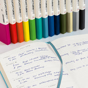 Agendă Săptămânală cu Caiet A5 2019 Neagră Leuchtturm