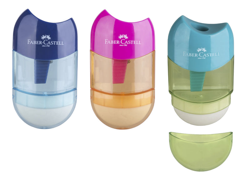 Ascutitoare plastic cu radiera Trend 2019 Faber-Castell