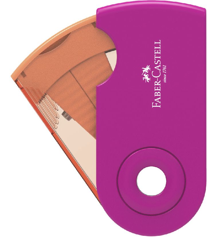 Ascuțitoare Plastic Sleeve Mini Trend 2019 Faber-Castell