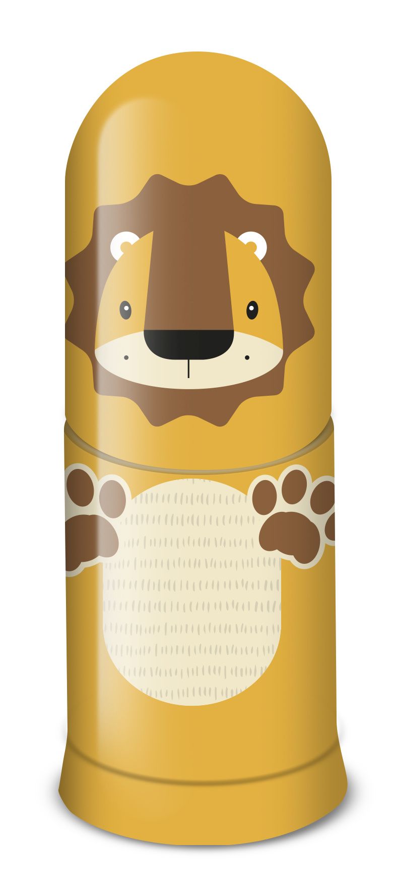 Ascutitoare simpla cu radiera Animale Faber-Castell
