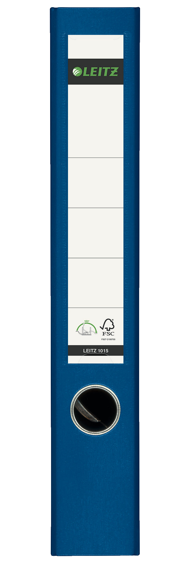 Biblioraft Plastifiat 5 cm 180° Albastru - Leitz