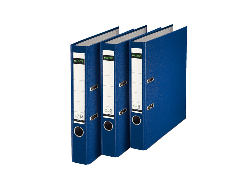 Biblioraft Plastifiat 5 cm 180° Albastru - Leitz