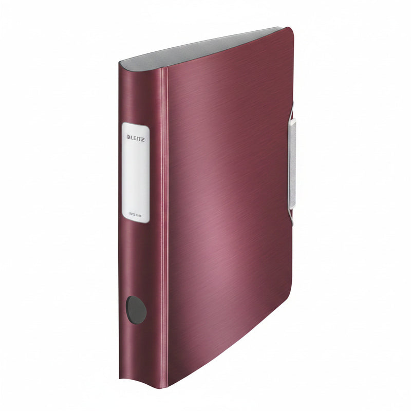 Biblioraft Plastifiat 5 cm 180° Grena Active Style marca Leitz pentru organizarea și arhivarea documentelor