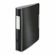 Biblioraft Plastifiat 5 cm 180° Negru Satin Active Style marca Leitz pentru organizarea și arhivarea documentelor