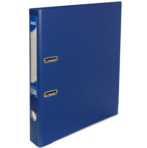 Biblioraft Plastifiat 5 cm Bleumarin marca Noki pentru organizarea și arhivarea documentelor