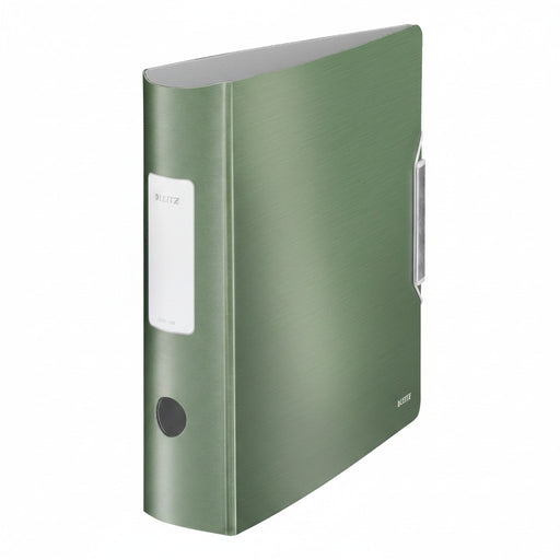 Biblioraft Plastifiat 7.5 cm 180° Fistic Style marca Leitz pentru organizarea și arhivarea documentelor