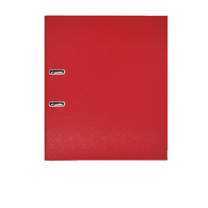 Biblioraft Plastifiat 8 cm 180° Roșu - Leitz