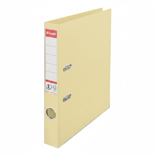 Biblioraft Plastifiat int-ext 5 cm Scoică Nr.1 Power marca Esselte pentru organizarea și arhivarea documentelor