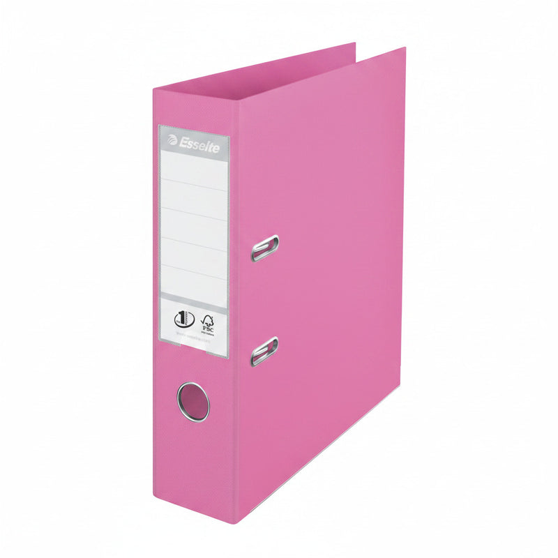 Biblioraft Plastifiat int-ext 7.5 cm Violet Nr.1 Power marca Esselte pentru organizarea și arhivarea documentelor