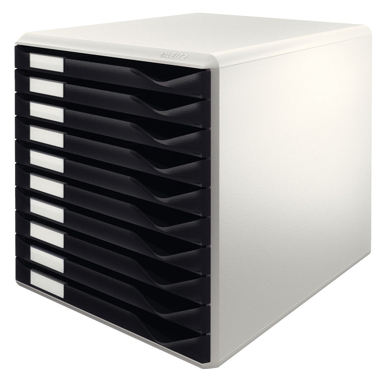 Cabinet 10 Sertare Negru Standard Leitz - LEITZ