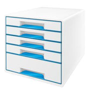 Cabinet 5 Sertare Alb/Albastru Wow Leitz - LEITZ