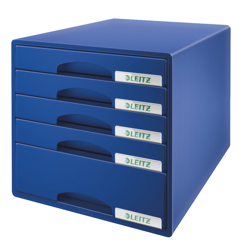 Cabinet 5 Sertare Albastru Plus Leitz - LEITZ