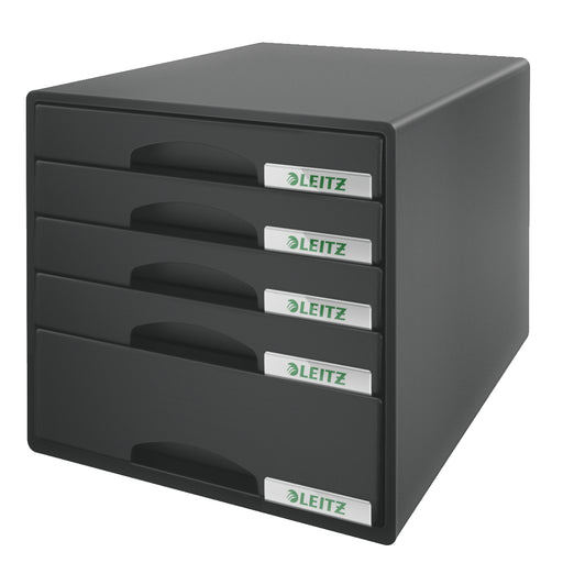 Cabinet 5 Sertare Negru Plus Leitz - LEITZ