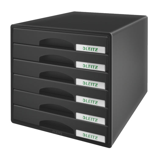 Cabinet 6 Sertare Negru Plus Leitz - LEITZ