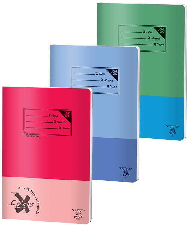 Caiet Basic A4 Dictando 48 File Pigna