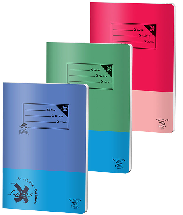 Caiet Basic A4 Dictando 60 File Pigna