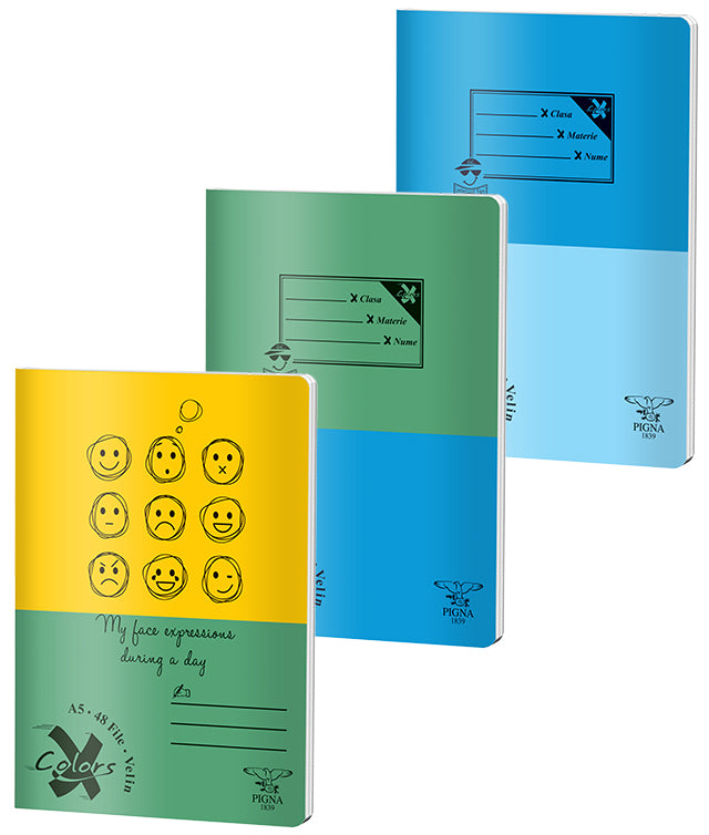 Caiet Basic A5 Velin 48 File Pigna