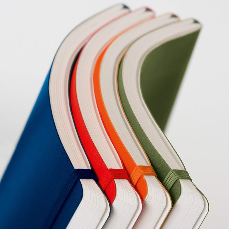 Caiet B5 Velin Copertă Flexibilă 62 File Albastru Nordic - Leuchtturm