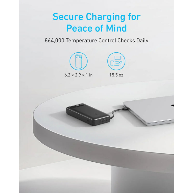 Baterie Externă PowerCore 20000mAh 87W Cablu USB-C Negru - Anker