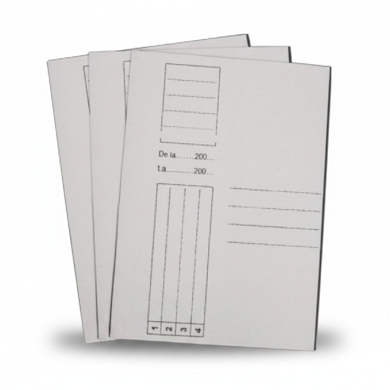 Dosar carton alb duplex simplu, 230gr Generic pentru organizarea și arhivarea documentelor