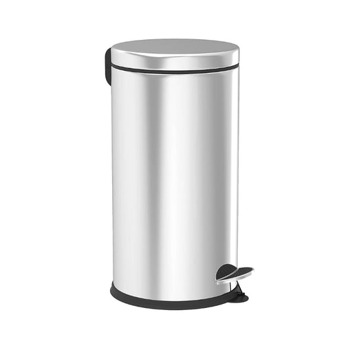 Coș gunoi inox 12L cu pedală și găleată interioară