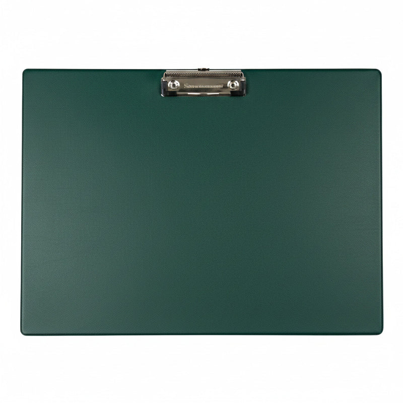 Clipboard Simplu A3 Landscape PVC, Negru marca Alco cu clemă metalică pentru fixarea documentelor