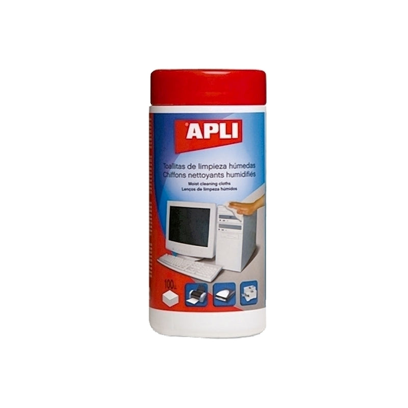 Șervețele Apli 100 bucăți în dispenser plastic pentru curățare generală