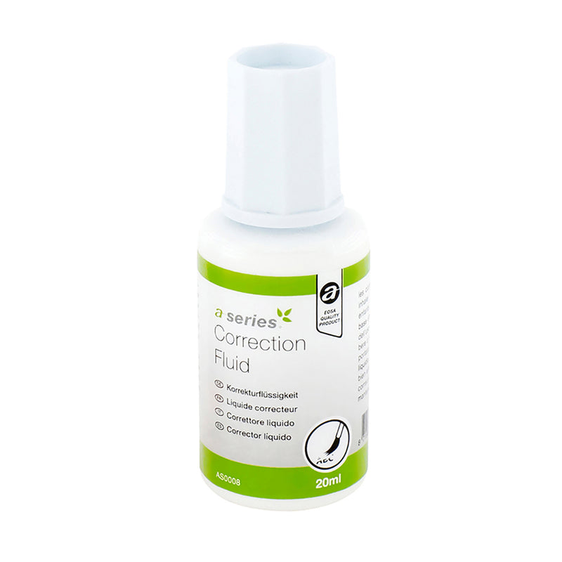 Fluid Corector pe Bază de Apă 20 ml cu Pensulă - A-Series