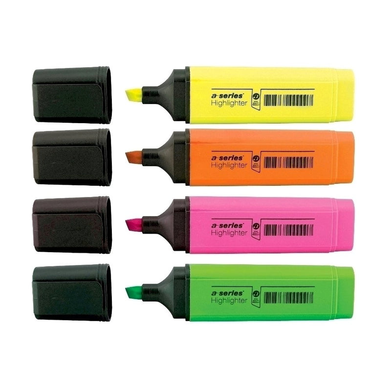 Textmarker 1-5 mm 4 Culori/Set - A-Series