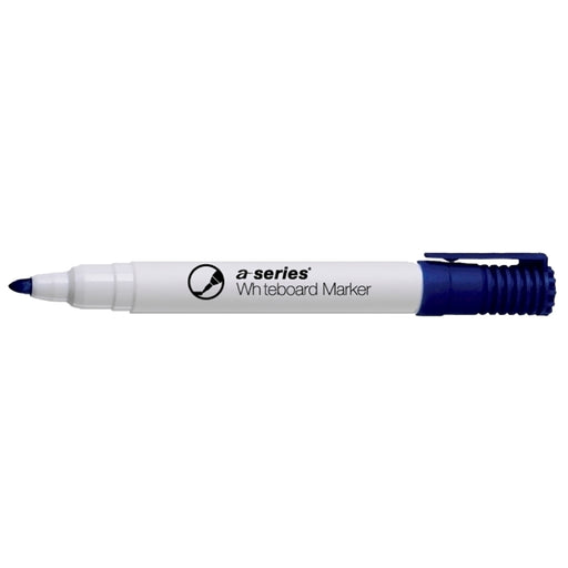 Marker Whiteboard Vârf Rotund 2 mm Albastru - A-Series