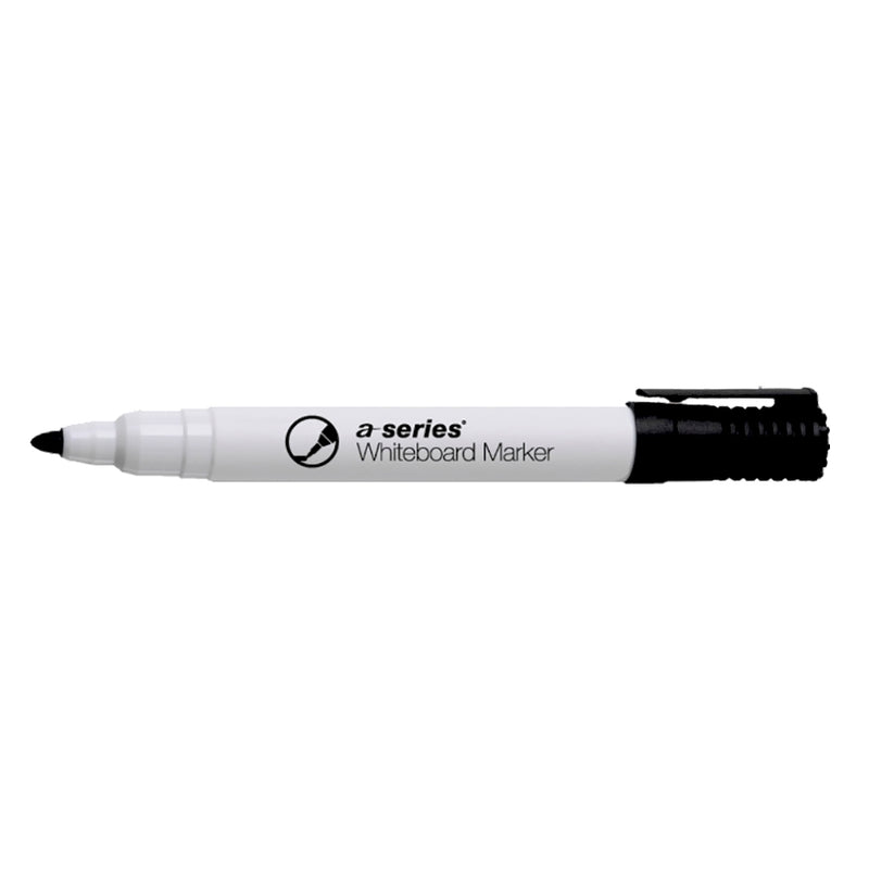 Marker Whiteboard Vârf Rotund 2 mm Negru - A-Series