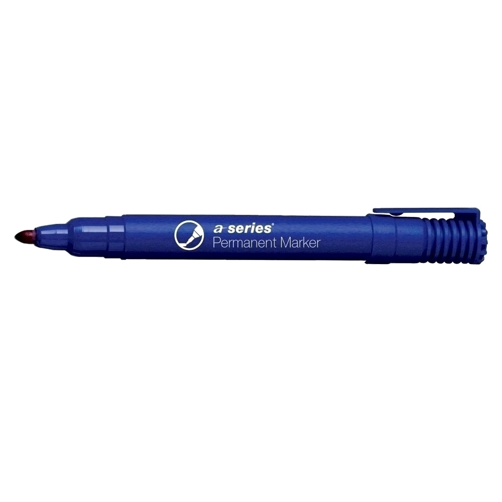 Marker Permanent Vârf Rotund 2 mm Albastru - A-Series