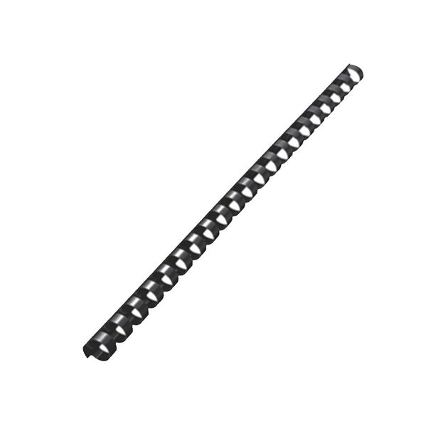 Inele Plastic Indosariere Apex 16 mm Negre 100 buc - Fellowes - imagine produs
