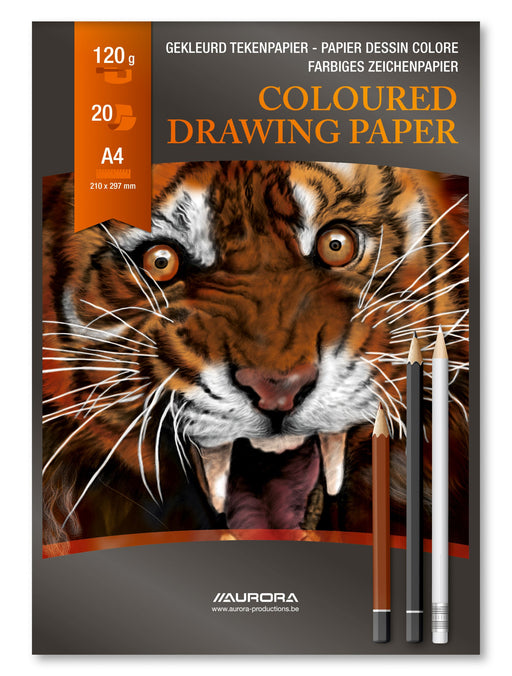 Bloc Desen Raphael A4 120 g 20 File Aurora