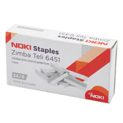 Capse 24/6 6451 zincat alb, 1000 buc/set Noki - imagine produs