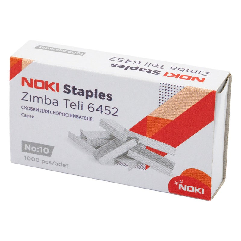 Capse Nr. 10 6452 zincat alb, 1000 buc/set Noki