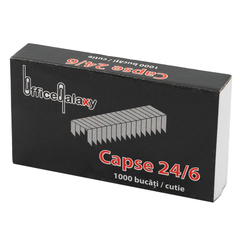 Capse 24/6 Office Galaxy, 1000 buc/set