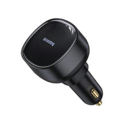 Încărcător Auto Enjoyment Pro 60W Cablu USB-C Retractabil Negru Baseus