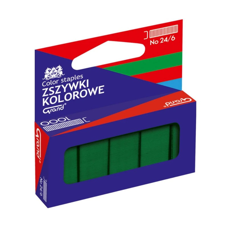 Capse 24/6 110-1662 Verde, 1000 buc/set Grand Yanda