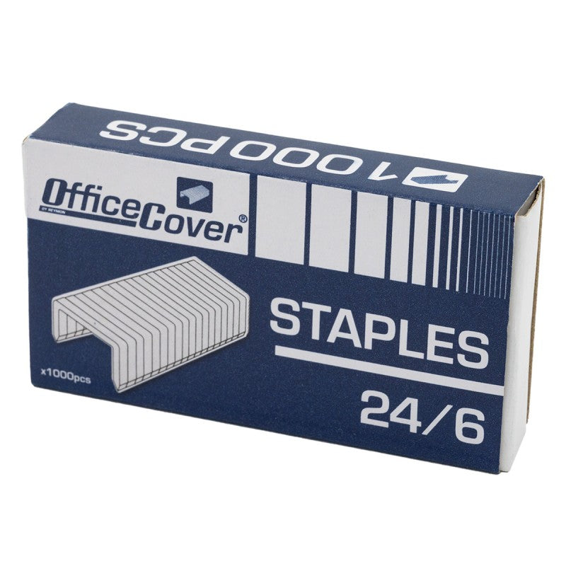 Capse 24/6SL1001, 1000 buc/set Office Cover