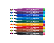 Carioci Vârf Gros 6 mm Color Change 9 Culori + 1 Magic Marker Carioca