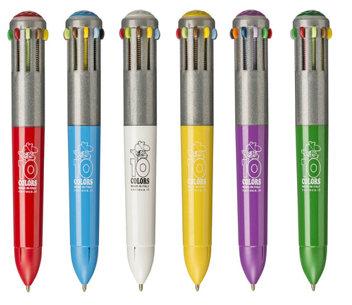 Pix cu 10 Culori Corp Gri/Color Click Carioca
