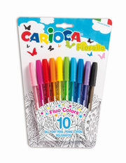 Pixuri cu Cerneală Fluorescentă Fiorella 10 buc Carioca