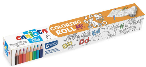 Rolă Hârtie Autoadezivă pentru Colorat Coloring Roll 30 x 198 cm ABC Carioca