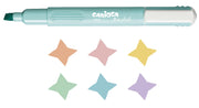 Textmarkere Pastel Vârf Gros 4,5 mm 6 buc Carioca