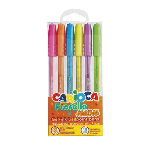 Pixuri Colorate Fiorella Neon 6 buc Carioca
